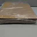 ONE MORE [15pcs] 12inch Kraft Bakery Boxes, 12x12x2.5inch Large Pie Boxes with PVC Window Natural Disposable Box for Cookie,Pack of 15 (Brown, 15)