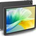 Tablet 10 inch, 32GB Storage,HD IPS Screen, Quad-Core,Dual Camera, WiFi, Bluetooth, Tablets with 6000mAh Battery, Type-C (Grey)