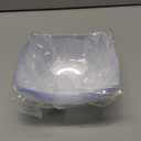 R-kay 6 Pack Square Plastic Serving Bowls - Clear Plastic Bowls 16 Oz - Disposable Serving Bowls Heavy Duty For Weddings Catering And Birthday Parties