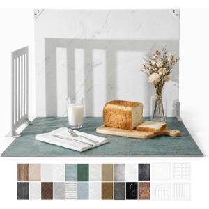 Photo Backdrop for Product Photography, 23 x 17.5 in Tabletop Kit