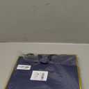 Addblu 6 Pack Large Gift Bags with Handles - Includes 36 Tissue Papers, 11.8x10x4 Inches for Thank You, Wedding, Bridesmaid, Birthday Party, Valentine's Day, Holiday (Navy Blue and Gold Trim, 6Pcs)