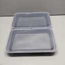 GoodCook Set of 2 Nonstick Steel 13" x 9" Cake Baking Pans with Covers, Gray