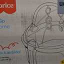 Fisher-Price Portable Bassinet On-The-Go Baby Dome, Travel Play Space with Developmental Newborn Toys & Canopy, Windmill