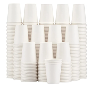 Lamosi 12000 Pack Paper Cups 8 oz, Disposable Coffee Cups, Paper Coffee Cups 8 oz, White Hot/Cold Beverage Drinking Cup for Water Juice or Tea, Office Party Home Travel