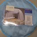 Pop-Up Mosquito Net Tent for Queen Size Bed L79 x W59 x H59 inch, 2 Entries