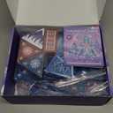 Magnetic Tiles Building Toys Set with 2 Dolls, Princess Castle Magnetic Blocks for Kids Ages 3-5 4-8, STEM Educational Sensory Magnet Toys Birthday Gifts for Toddlers Girls Boys