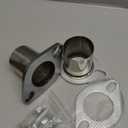 All Out Fab 2.5 inch Exhaust Flange Repair Pipe Kit 2 Bolts & Gasket hardware