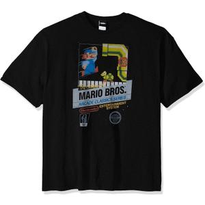 Nintendo Men's NES Mb T-Shirt, Black (3X-Large)