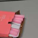 YOROXRG 24 Pack Pink Taper Candles, 7-8 Hours Burn Time, Unscented, Smokeless and Dripless, 0.75 x 10 Inch Dinner Candle Set for Valentine's Day,Household, Wedding, Party and Home Dcor Candlesticks