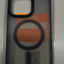 TORRAS Upgraded for iPhone 15 Pro Max Case, [Fit for MagSafe] [4X Military-Grade Drop Tested] Magnetic Shockproof Translucent Slim Phone Case for 15 Pro Max Anti-Fingerprint Anti-Scratch, Black