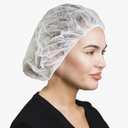 Unisex Polypropylene Bouffant Caps [1000 | WHITE]