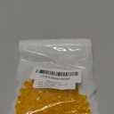 Dowarm 250PCS 6MM Faceted Bicone Crystal Beads for Crafts, Jewelry Making, DIY Bracelet, Necklace, Dolls, Wine Charms, Wind Chimes, Suncatchers, Loose Spacer Glass Beads, Orange