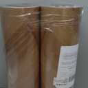 2 Rolls Cover 52 Sq.Ft Peel and Stick Vinyl Flooring Roll Tile 15.7 x 236, Self Adhesive Floor Wood Grain Linoleum Flooring Roll Tile DIY for Kitchen, Bathroom, Living Room, Orange Brown Herringbone