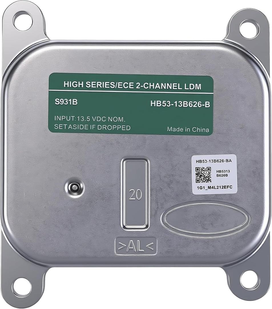 Headlight Controller Part Headlight ballasts, Headlight Module HB53-13B626-B Compatible for 2016-2019, LED Headlamp Ballast Control Module Unit Headlight Controller Part Headlight ballasts, Headlight Module HB53-13B626-B Compatible for 2016-2019, LED Headlamp Ballast Control Module Unit