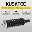 KUSATEC Front Pair Complete Struts Shock Absorber fit for Nissan Pathfinder 2005-2012; Xterra 2005-2015, 171103x2 Left/Right Struts with Coil Spring Assemblies
