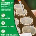 Mold Test Kit for Home, DIY Home Mold Air Test with 6 Individual Tests, Mold Detector for Home, Test Home Surfaces,HVAC System & Indoor Air Quality