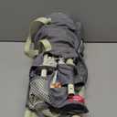 Portable Baby Chair, Baby Beach Chair with 2-Pack Interchangeable Seat Covers, Portable Booster Seat with Tray & Travel Bag, Compact Foldable, Easy-Swap Colors, Perfect for Travel