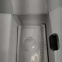 Clear Glass Butter Dish with Lid, Covered Crystal Butter Holder Container for Countertop & Fridge