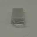 Chunful 120 Pcs Clear Acrylic Wedding Place Cards Acrylic Table Number Card Blank Name Plate Seating Chart Sign for Wedding DIY Table Setting Banquet Party (Rectangular Style)