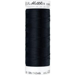 Amann Sewing Thread, 4000 Black, 130 m