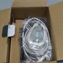 BEAUTURAL Mini Travel Steam Iron for Clothes with Dual Voltage, Temperature Control, Non-Stick Soleplate and Cord Storage, Ideal for Sewing, Quilting and Handcraft (White)