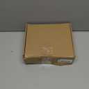 48 Pcs DIY Christmas Picture Frame Ornaments with Red Ribbon, Acrylic Xmas Tree Photo Frame Bulk, Hanging Photo Christmas Ornaments, Plastic Ornament Tree Decor (Round, Square)