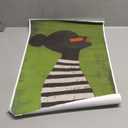 LXLSTORE Black People Aesthetic Posters Modern Portrait Wall Art Women wall art African Painting Pictures Decor Black Woman Print 16x24 Inch Unframed for Modern Home Living Room Bedroom