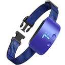 NBJU Bark Collar for Dogs,Rechargeable Anti Barking Training Collar with 7 Adjustable Sensitivity and Intensity Beep Vibration for Small Medium Large Dogs(Dark Blue