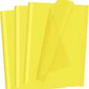 Yellow Tissue Paper for Gift Bags 40 Sheets Weddings Birthday Fall Decoration Sunflower DIY Art Crafts Packaging Wrapping Paper Bulk, 14 x 20 Inch