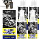4PC Rust Remover for Metal Spray evaporust Iron Out Heavy Duty car Cleaner Dissolver evapo Lubricant Converter Stain on Best Tools wangle Powerful Wet and Forget Highly