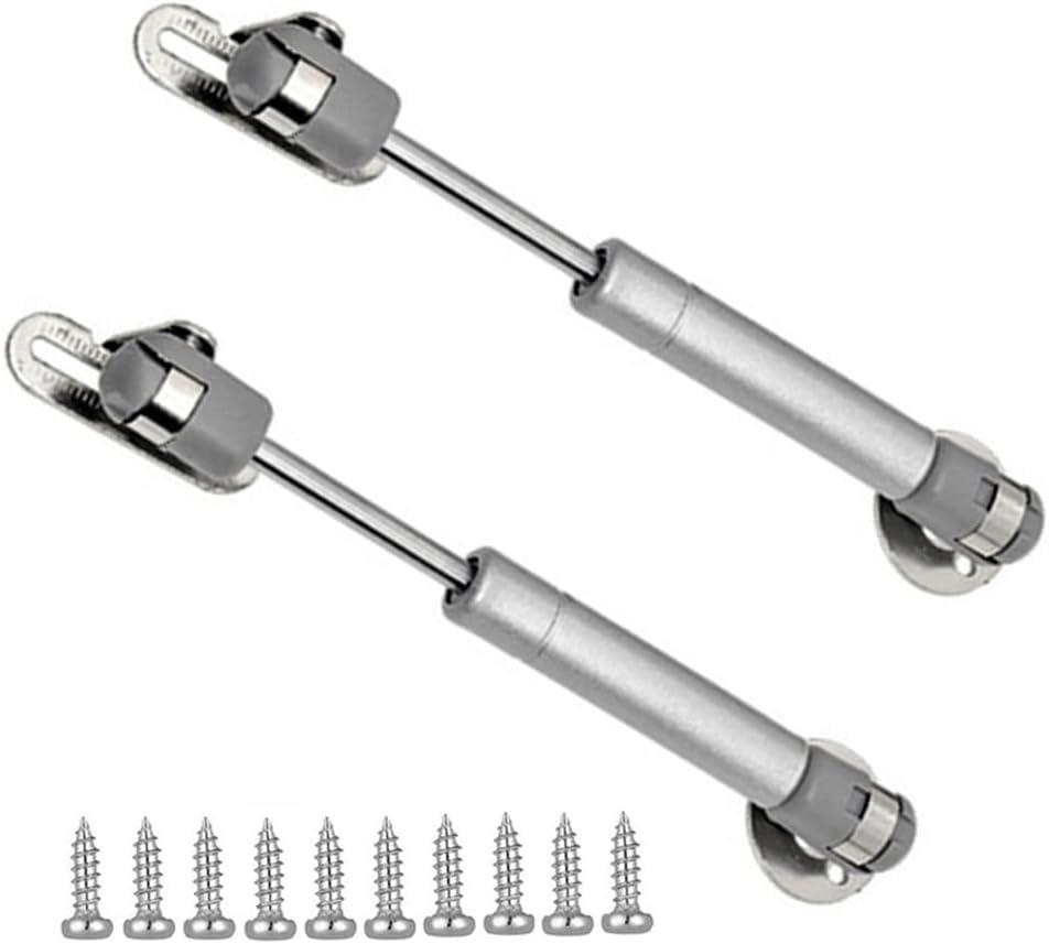 80N/17 lb Gas Strut Cabinet Hinge Safety Lift Support, Gas Struts Soft Open Lid Hinge for Cabinet Toy Box, 6 inch Length 2Pcs