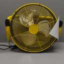 12 Inch High Velocity Floor Fan, Heavy Duty Metal Industrial Fans with 3 Speeds, Portable Fan with Adjustable 360 Head Tilt