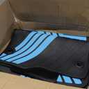 Rubber Floor Mats & Cargo Liner for Honda CR-V 2026-2023 (Include Hybrid) | All Weather Custom Fit Floor Liners with Cargo Mat (Upper Position) Full Set, Black & Blue