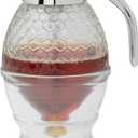 Mrs. Andersons Baking Syrup Honey Dispenser, Glass with Storage Stand, 8-Ounce Capacity