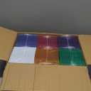 150 Pcs Clear Single CD DVD Disc Case Plastic CD DVD Blu-ray Clear Slim Jewel Cases Thin 5.2mm Slim for Protection Replacement(Red Blue Purple Green Orange White)