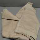 LovelyWholesale Women Sweatsuits 2 Piece Set Zip Up Sweatshirt and Wild Leg Sweatpants Set (Medium, Apricot)