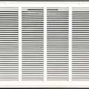 24" W x18 H Stamped face Steel Filter Return Grille White Powder Coating with Frame Overall Outside Dimension 26.6"x20.6"