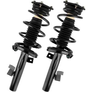 AUTOSAVER88 Front Pair Complete Strut and Spring Assembly Compatible with 2004-2009 Mazda 3 Exc. MazdaSpeed, 2010-2013 Mazda 3 Exc. Touring, Grand Touring & MazdaSpeed Models, 2006-2010 Mazda 5