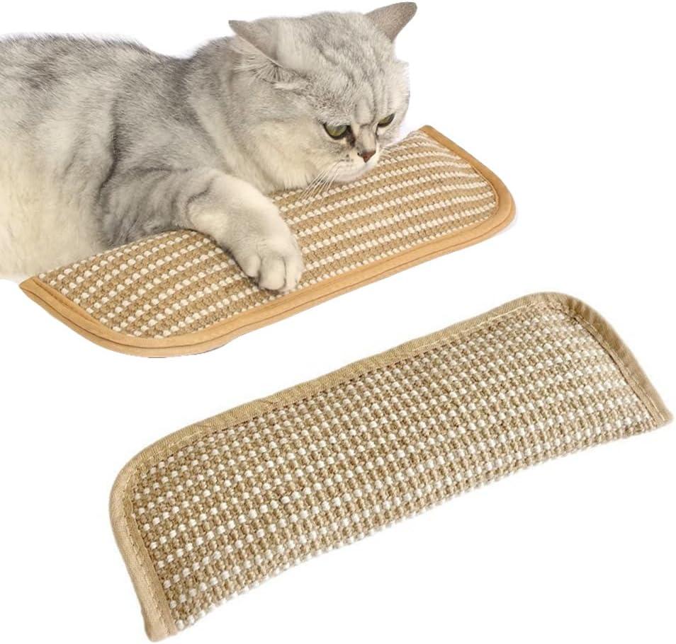 2 x 2 Pack Cat Toys Pillows Catnip Kicker Pillow Catnip Toys Knitted Natural Sisal Chew Sticks Interactive Cat Nip Kitty Toys for Cats Dental Care Teeth Cleaning Kittens Increase Appetite Calm