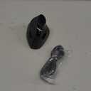 AOC 2.4GHz Ergonomic Mouse, Wireless Bluetooth Vertical Mouse for Work, 4800 DPI Optical Tracking, 5 Adjustable DPI, Quiet Clicks, RGB Light, Compatible with Computer, Laptop, PC, Mac, Desktop - Gray