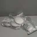 Qunclay Vintage Handheld Mirror Embossed Portable Hand Mirror with Handle for Small Compact Travel Makeup(Silver,12 Pcs)