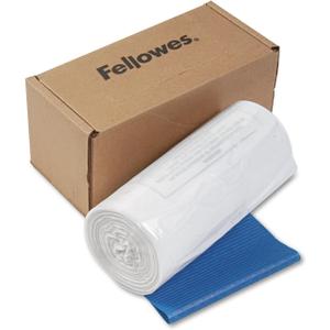 Fellowes Powershred Shredder Bags for 125/225/2250 Series Shredders, 50 Bags & Ties (36054) (14-20 Gallon)