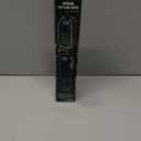 Camping Lighter, Torch Lighter, Straight Flame Bright Fire Refillable Windproof Adjustable Color with Safety Lock for Campfires Kitchen Hiking Candles Fireplace BBQ Outdoor Essentials (Black)