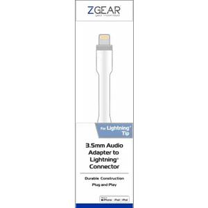 ZGEAR Audio Adapter 3.5mm Audio Lightning Connector