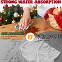 200 PCS Christmas Snowman Paper Napkins Merry Christmas Disposable Guest Napkins Decorative Xmas Dinner Hand Napkins for Bathroom Kitchen Winter New Year Holiday Party Supplies Baby Shower