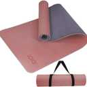 Yoga Mat with Strap,Non-Skid Workout Mat,8mm Thick Yoga Mat,POE Yoga Mats for Women Men Kids,Exercise Mat with Easy-Cinch,72"x24"x0.32 (183x61x0.8cm)