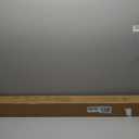 TEEMOO 4.85FT Home Gym Barbell Bar, Barbell Bar with 2 Spring Collars