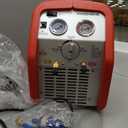 VIVOHOME 110-120V AC 60Hz 3/4HP Single Cylinder Portable Refrigerant Recovery Machine, Red