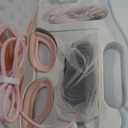 INIA Red Light Therapy Mask for Face  4 Light Modes with 850nm NIR, Red & Blue LED Light Therapy, 2600mAh Rechargeable LED Face Mask for Radiant Glow at Home, Pink