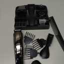 Ufree Beard Trimmer for Men, Waterproof Electric Razor for Nose, Body, Face & Mustache, Cordless Hair Clippers Shavers Grooming Kit, Gifts for Men Husband Father (Silver)